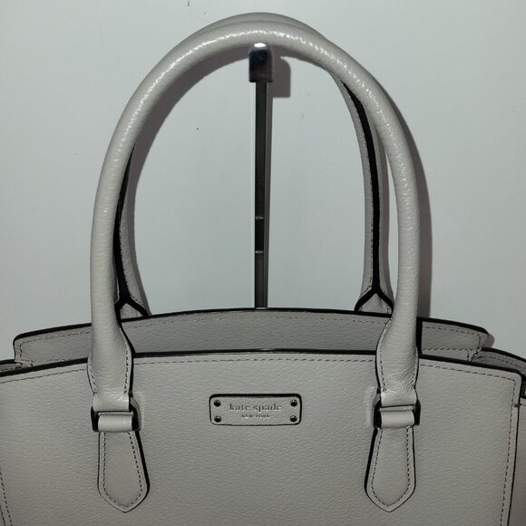 Kate Spade Jeanne Medium Leather Satchel Soft Taupe NWOT - Picture 7 of 13